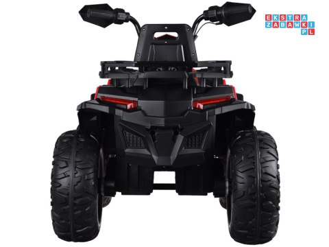 [PA0315] Duży quad na akumulator 4x25W 12V/12Ah gaz w manetce amortyzator - czerwony