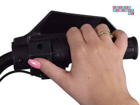 [PA0315] Duży quad na akumulator 4x25W 12V/12Ah gaz w manetce amortyzator - czerwony