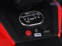 [PA0315] Duży quad na akumulator 4x25W 12V/12Ah gaz w manetce amortyzator - czerwony