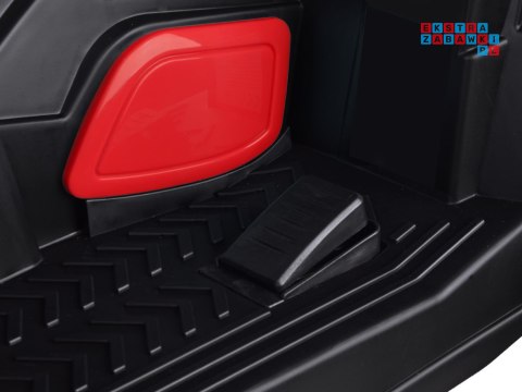 [PA0315] Duży quad na akumulator 4x25W 12V/12Ah gaz w manetce amortyzator - czerwony