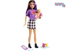 [ZA5084] Lalka Barbie Skipper opiekunka niemowlak akcesoria