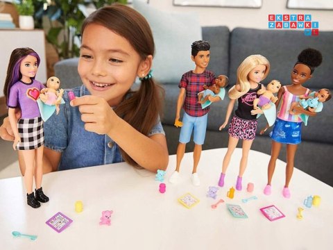 [ZA5084] Lalka Barbie Skipper opiekunka niemowlak akcesoria