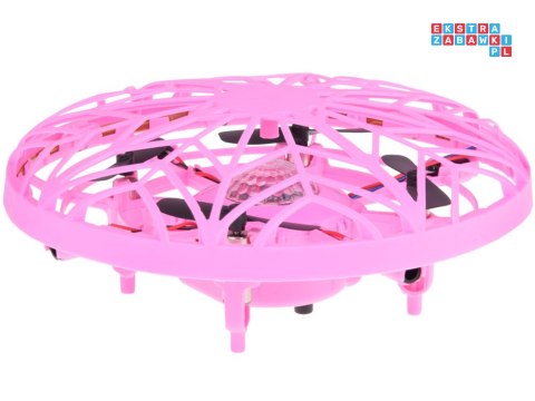 [RC0653 RO] Latający dysk dron z światłem LED zdalnie sterowany ręką