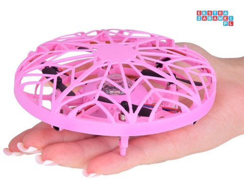 [RC0653 RO] Latający dysk dron z światłem LED zdalnie sterowany ręką