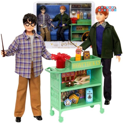 [ZA5082] Mattel duży zestaw lalka Harry Potter Ron w pociągu do Hogwartu