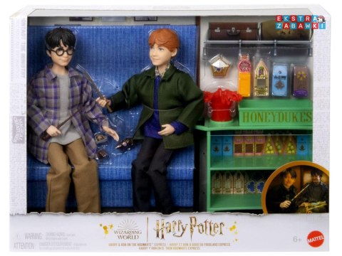 [ZA5082] Mattel duży zestaw lalka Harry Potter Ron w pociągu do Hogwartu