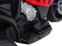 [PA0311] Motocykl sportowy BMW na akumulator 6V/4Ah dla najmłodszych ekoskóra owiewka - czerwony