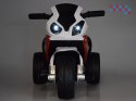[PA0311] Motocykl sportowy BMW na akumulator 6V/4Ah dla najmłodszych ekoskóra owiewka - czerwony