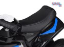 [PA0311] Motocykl sportowy BMW na akumulator 6V/4Ah dla najmłodszych ekoskóra owiewka - niebieski