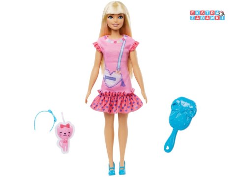 [ZA5081] My First Barbie moja pierwsza lalka miękkie kończyny kotek HLL19