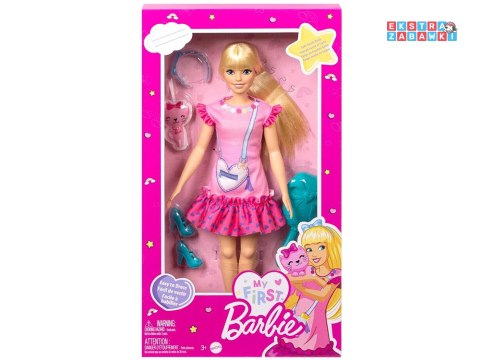 [ZA5081] My First Barbie moja pierwsza lalka miękkie kończyny kotek HLL19