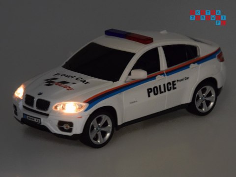 Sportowy radiowóz BMW X6 auto sterowane na pilota RC0660 BI