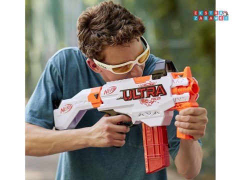 [ZA5182] Zestaw wielki pistolet automat Nerf Ultra Focus naboje styropian