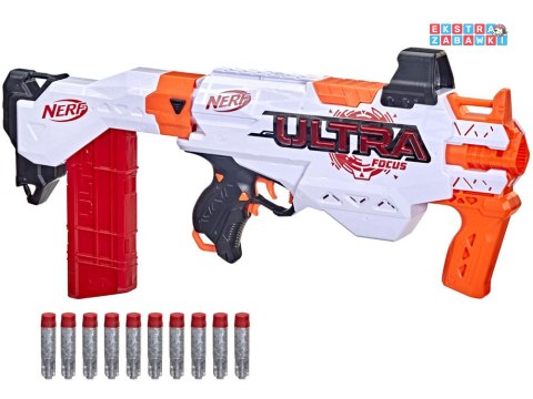 [ZA5182] Zestaw wielki pistolet automat Nerf Ultra Focus naboje styropian