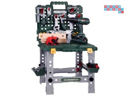 [ZA5168] Zestaw majsterkowicza warsztat narzędzia wkrętarka na baterie