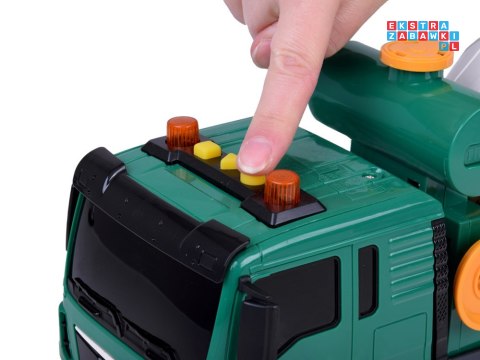 Autko Betoniarka Obrotowa gruszka Efekty Dźwiękowe Auto budowlane ZA5227