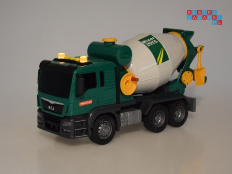 Autko Betoniarka Obrotowa gruszka Efekty Dźwiękowe Auto budowlane ZA5227