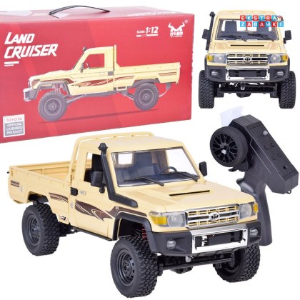 [RC0672 ZO] Autko Pickup Toyota Land Cruiser 4x4 samochód na pilota