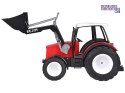 Duży Czerwony Traktor z Ruchomym Ramieniem i Wielkimi Kołami RC0666
