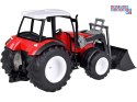 Duży Czerwony Traktor z Ruchomym Ramieniem i Wielkimi Kołami RC0666