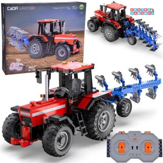 [ZA5251] Duży zestaw klocków 1675 el. 1:17 traktor pług zdalnie sterowany