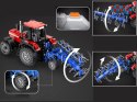 Duży Zestaw klocków 1675-ele 1:17 Traktor + pług Zdalnie sterowany ZA5251