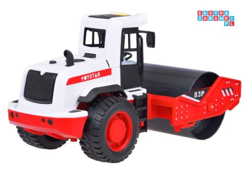 Duży walec drogowy z napędem efekty dźwiękowe świetlne ZA5231