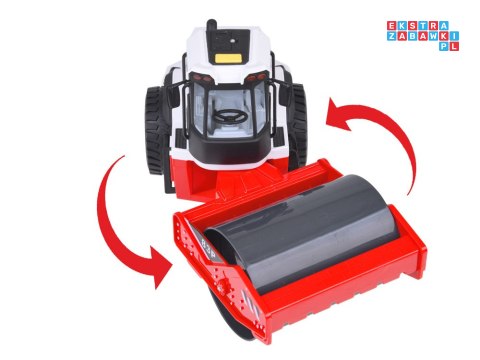 Duży walec drogowy z napędem efekty dźwiękowe świetlne ZA5231