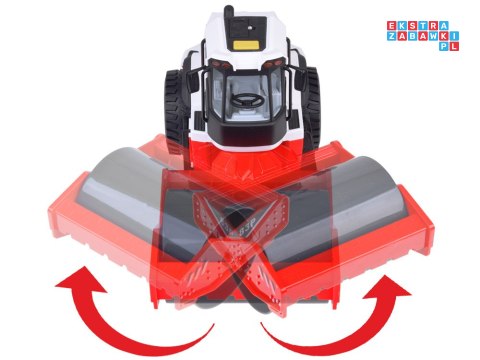 Duży walec drogowy z napędem efekty dźwiękowe świetlne ZA5231