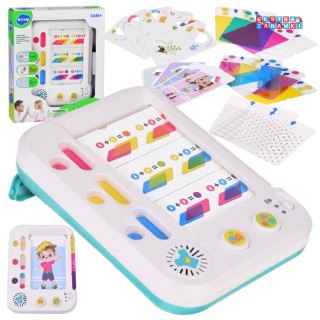 [ZA5237] Edukacyjny tablet dla dzieci do nauki kolorów interaktywna gra