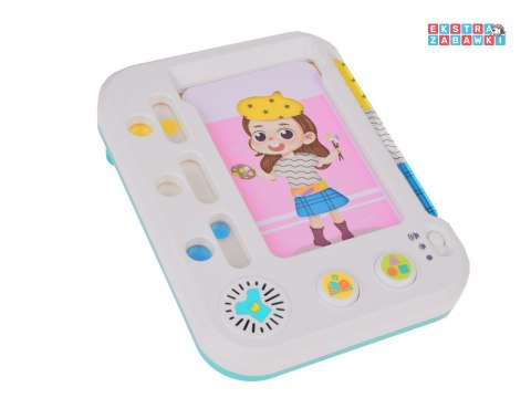 [ZA5237] Edukacyjny tablet dla dzieci do nauki kolorów interaktywna gra