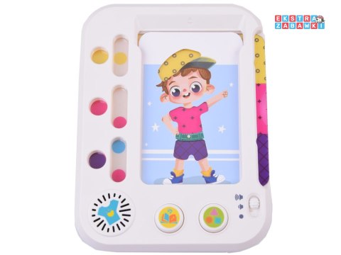 [ZA5237] Edukacyjny tablet dla dzieci do nauki kolorów interaktywna gra