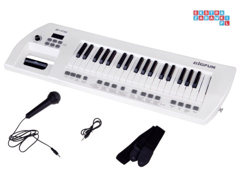 [ IN0173 ] Elektryczne pianino z mikrofonem 37 klawiszy Instrument dla dzieci