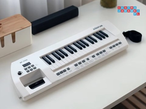 [ IN0173 ] Elektryczne pianino z mikrofonem 37 klawiszy Instrument dla dzieci