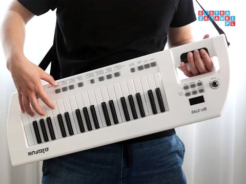 [ IN0173 ] Elektryczne pianino z mikrofonem 37 klawiszy Instrument dla dzieci