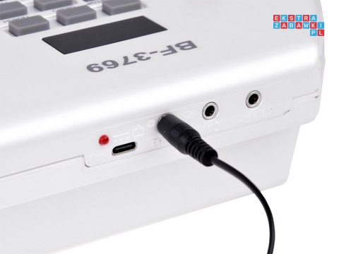 [ IN0173 ] Elektryczne pianino z mikrofonem 37 klawiszy Instrument dla dzieci