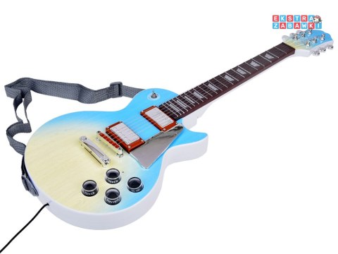 [IN0171 JN] Gitara elektryczna z mikrofonem i wzmacniaczem dla dzieci karaoke