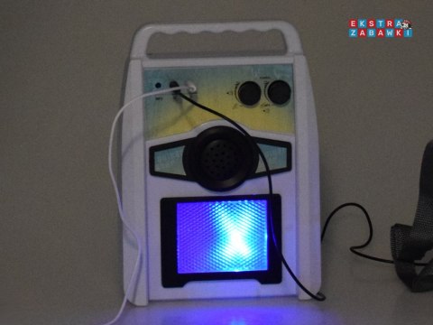 [IN0171 JN] Gitara elektryczna z mikrofonem i wzmacniaczem dla dzieci karaoke