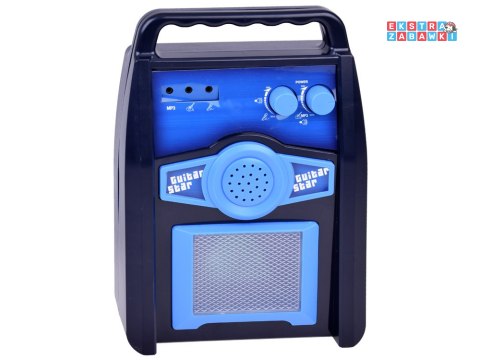[IN0171 NI] Gitara elektryczna z mikrofonem i wzmacniaczem dla dzieci karaoke