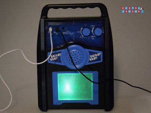 [IN0171 NI] Gitara elektryczna z mikrofonem i wzmacniaczem dla dzieci karaoke