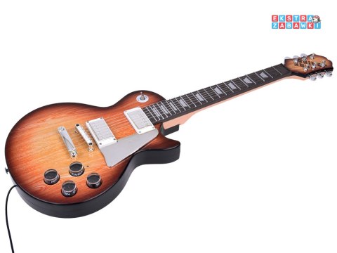 [IN0171 BR] Gitara elektryczna z mikrofonem i wzmacniaczem dla dzieci karaoke