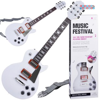 [IN0170] Gitara elektryczna z paskiem muzyczna zabawka dla dziecka