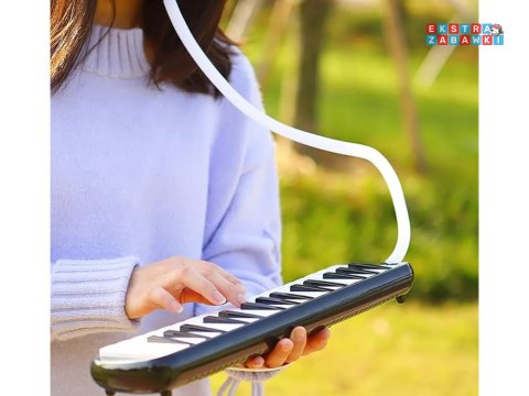 [IN0175] Instrument muzyczny melodyka harmonijka klawiszowa etui dwa ustniki