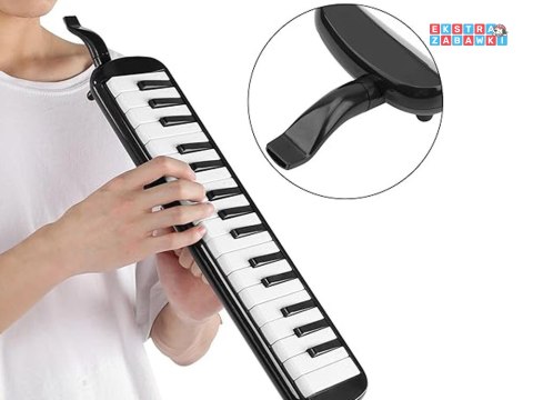 [IN0175] Instrument muzyczny melodyka harmonijka klawiszowa etui dwa ustniki