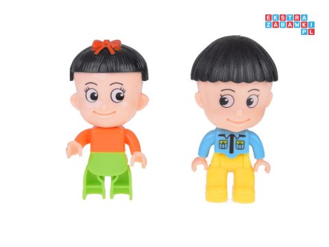 Klocki Magnetyczne 3D Zbuduj Duży świecący Tor Kulkowy 142 ele ZA5238