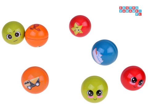 Klocki magnetyczne 3D Kolorowe Podświetlane klocki dla dzieci 76ele ZA5239