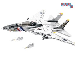 Klocki techniczne F-14 Tomcat 1600 elementów amerykański myśliwiec ZA5301