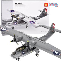 Klocki techniczne samolot bojowy PBY-5A Catalina 364 elementów ZA5322
