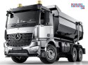 Mercedes Arocs METALOWA wywrotka sterowana EE ruchoma naczepa 1:20 RC0667