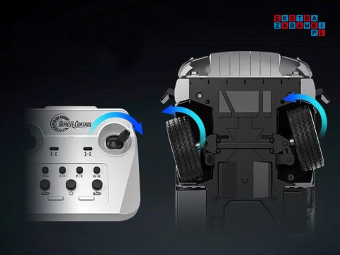 Mercedes Arocs METALOWA wywrotka sterowana EE ruchoma naczepa 1:20 RC0667